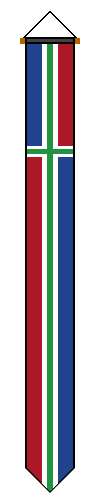 Vlag en of Wimpel van de provincie Groningen